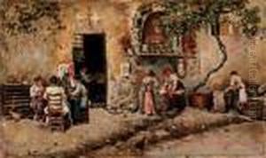 Cortile Napoletano by Raffaele Ragione