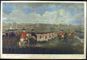 The King reviewing the Armed Association in Hyde Park on 4th June 1799 by Edward Dayes