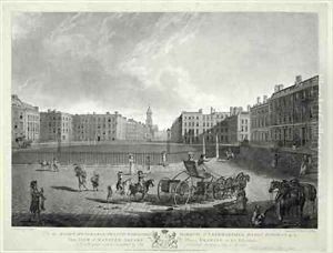 View of Hanover Square by Edward Dayes