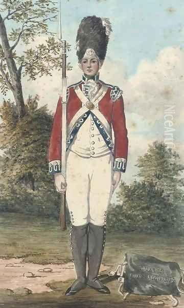 An officer of the Third Guards Regiment - view 1