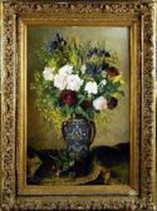 [vase Garni De Fleurs.] by Jules Felix Ragot