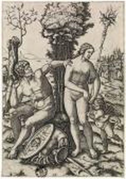 Mars, Venus And Cupid - view 1