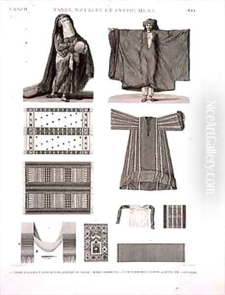 Examples of Silk and Egyptian Costumes - view 1