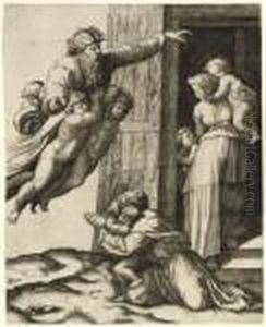 God Appearing To Noah (b. 3; Shoemaker &amp; Brown 24)