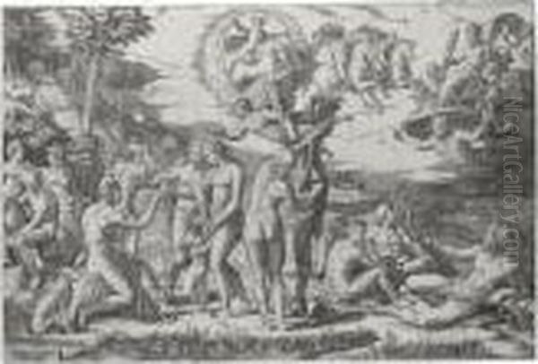 The Judgement Of Paris (bartsch 245) - view 1
