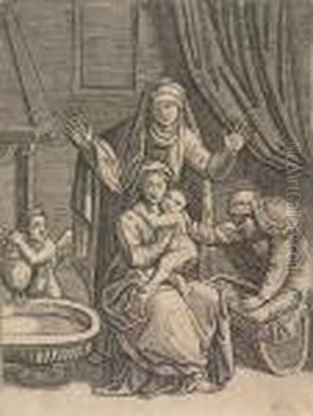 The Virgin And The Cradle - view 1
