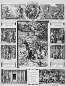 Quos Ego (neptune Calming The 
Tempest Which Aeolus Raised Againstaeneas Fleet), After Raphael by Marcantonio Raimondi