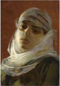 Hanoum (young Girl, Constantinople) by Theodore Jacques Ralli