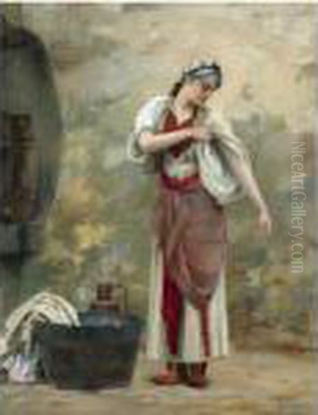 La Lavandiere (the Laundress) - view 1
