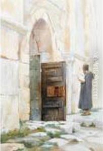 Entrance To The Virgin's Tomb, Jerusalem