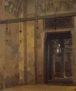 Mosque Entrance by Theodore Jacques Ralli