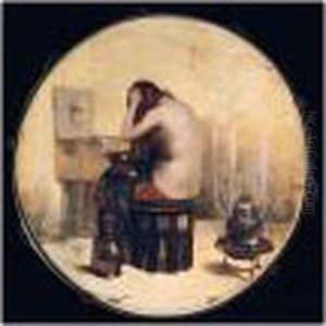 After The Bath by Theodore Jacques Ralli