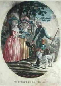 Leaving for the Hunt by Dominique Vivant Denon