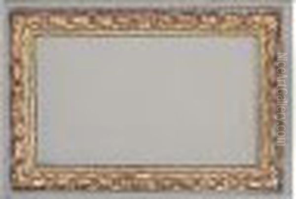 A French Xiii Carved And Gilded F
 With Lamb's Tongue And Imbricated And Laurel Leaf Ornament - view 1
