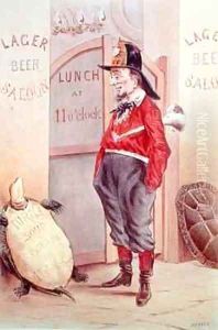 Officer of the United States of America Fireman by Renard Jules Draner