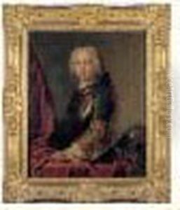 Portrait D'un Jeune Gentilhomme En Cuirasse, Appartenant A La Famille De Forbin by Jean Ranc