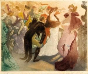 Au Bal De L'opera by Richard Ranft