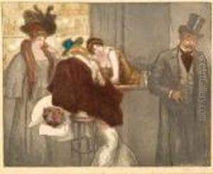Au Cabaret by Richard Ranft