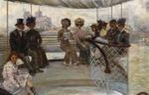Promenade Sur La Seine by Richard Ranft