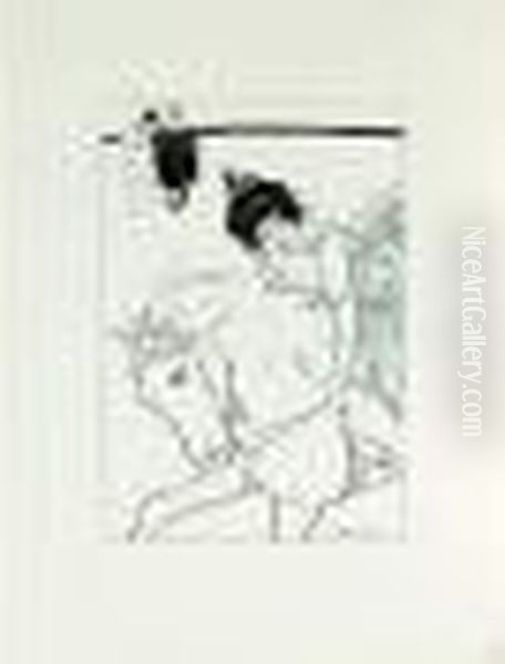 L'ecuyere, Vers 1898. - view 1