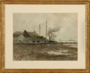 Harbor On A Gray Day