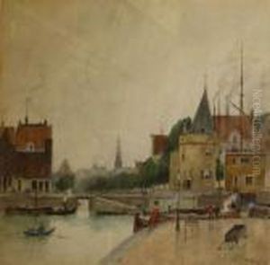 The Schreierstoren, Amsterdam by Henry Ward Ranger