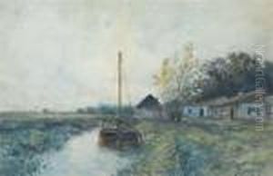 American, - Canal View,1885