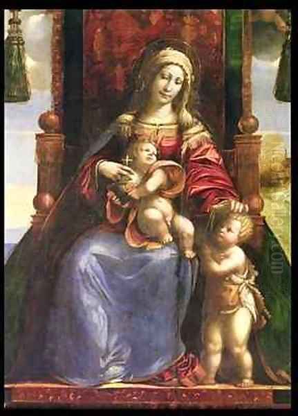 Virgin and Child with the infant St John - view 1