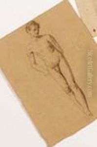 Nudo Maschile (da Modello) - 1860