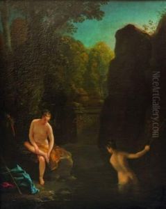 Couple De Baigneuses