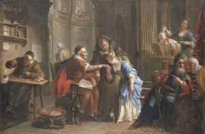 The Four Ages Of Man: La Vieillesse by Jean Raoux