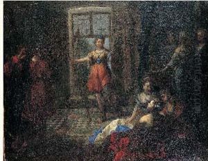Achille Decouvert Parmi Les Filles De Lycomede