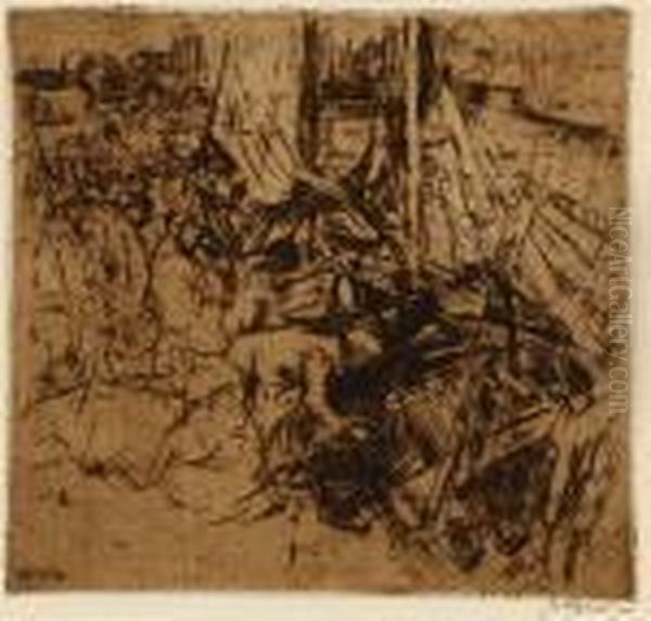 Loading The Boats - view 1