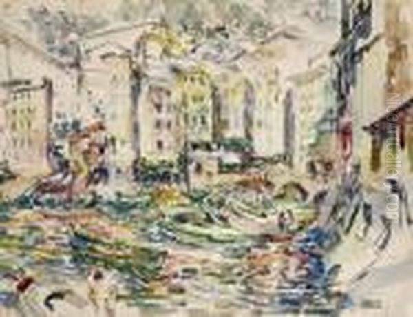 Camoglie Italian Harbor Scene - view 1