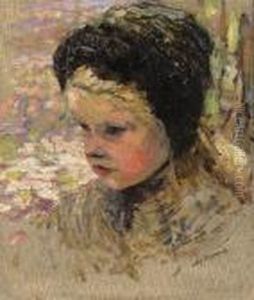 A Portrait Of A Girl With A Bonnet