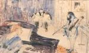 The Recital by Joseph Morris Raphael