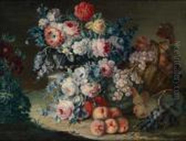 Natura Morta Di Fiori E Frutti - view 1