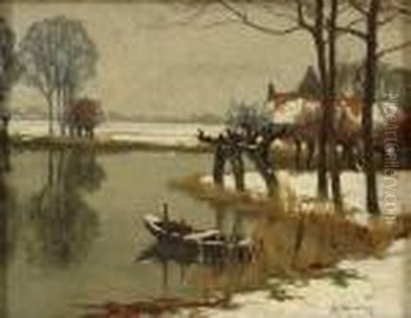 Wintertag Am Niederrhein. - view 1