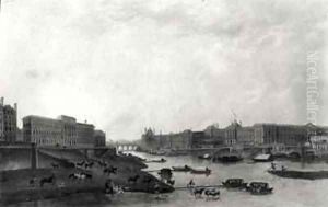 View of Paris from the Pont Neuf by Pierre-Antoine Demachy