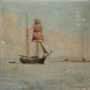 A Brig Near A Coast