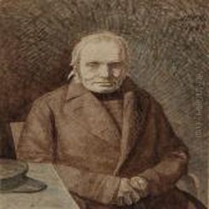 Portrait Of Carpenter Erik Jensen Kaas From AEroskobing