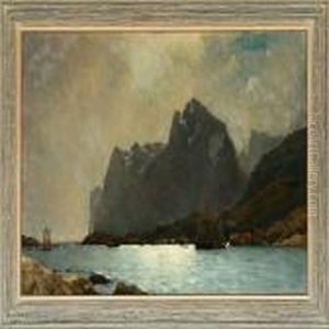 Summer Fiord Scene, Presumeably From Nuuk, Greenland