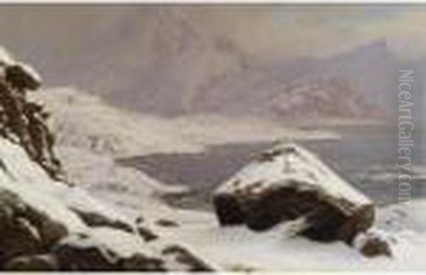 Udsigt Over En So Pa Gronland (view Across A Lake In Greenland) - view 1