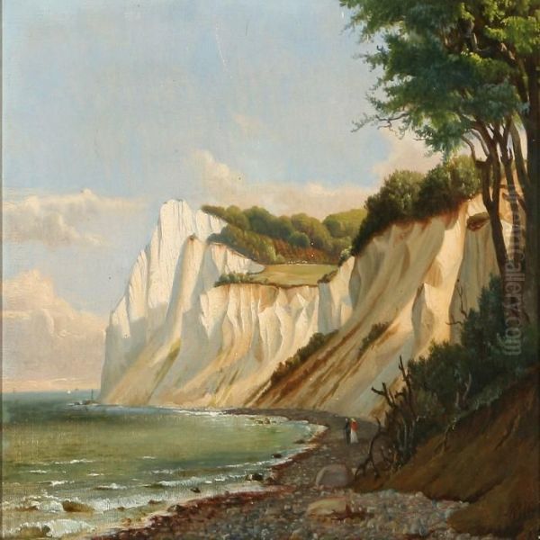 Summer's Day At The Cliffs Of Moen, Denmark - view 1