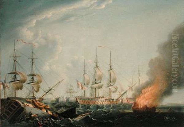 Morning after the Battle of the Nile - view 1