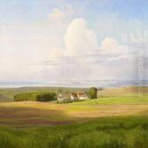 View From Adanish Landscape With Minor Manor House View From Adanish Landscape With Minor Manor House