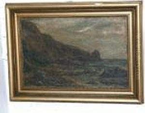 Perwick Bay, Port St Mary by William Whitehead Ratcliffe