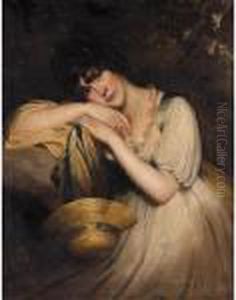 Portrait Of Margaretta Pleydell, Mrs James Michel (d.1871)