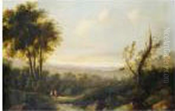 Landscape At Sunset - view 1