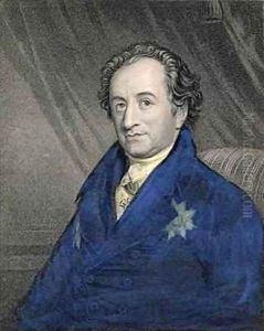 Portrait of Johann Wolfgang von Goethe 1749-1832 by George Dawe